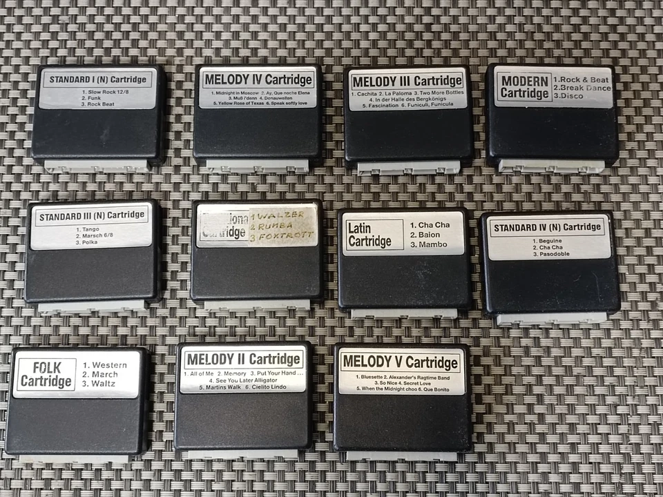 Hohner Cartridge Arrangeur música rítmica tarjetas de melodía Foto 4 de 4