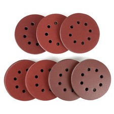 LotFancy 70 PCS 5 Inch 8 Hole Sanding Disc, 800 1000 1200 1500 70PCS, Brown 0.21 per gallon