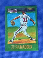 2025 Topps Shoebox Treasures Andy Friedman GREG MADDUX card Atlanta Braves