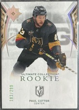 2021-22 UD Ultimate Collection Paul Cotter 146 Base 183/299 RC