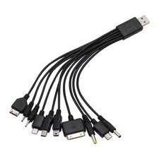 10 in 1 Multi Charging Cable, Universal Multiple Cord 20CM/7.87in