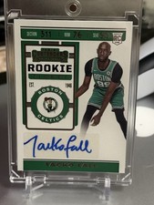 TACKO FALL 2019/20 CONTENDERS AUTO ROOKIE TICKET #163 CELTICS RC