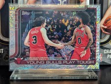 2025-2026 Topps NBA Young Bulls Play Tough #277 Sand Glitter Foil!