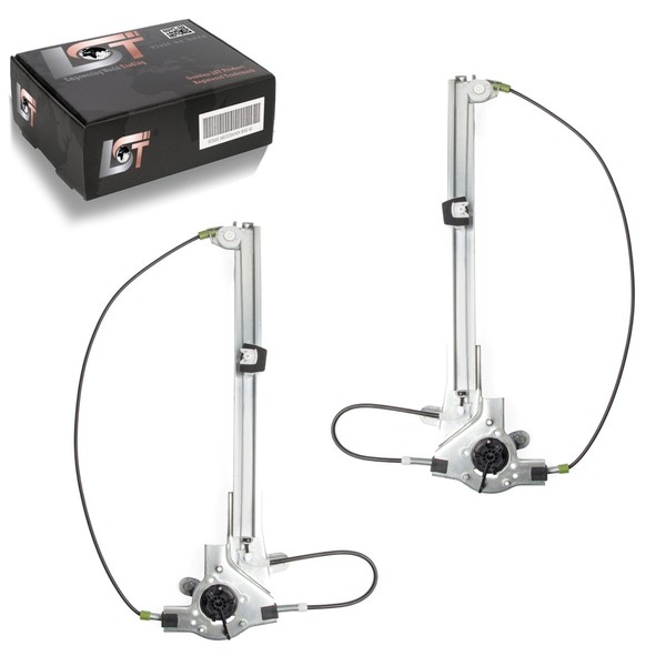2X Elektrischer Fensterheber Hinten Links Rechts FüR Renault Laguna II 2 BG KG-image