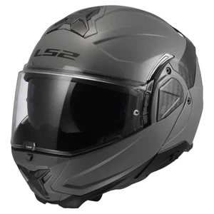 LS2 FF910 Advant Ii Motorcycle Helmet Flip-Front Up Nardo Grey