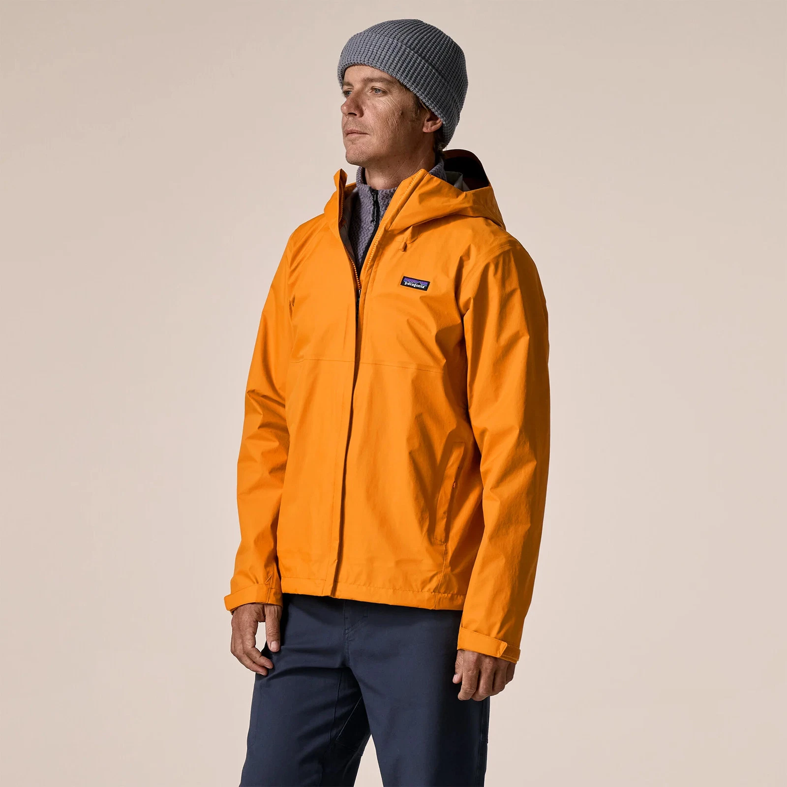 Patagonia Men's Torrentshell 3L Rain Jacket Autumn Orange MPN 85241-ATNO - product detail image 4