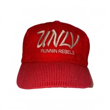 UNLV Las Vegas RUNNIN REBELS Sports Specialties Script The Cord Vintage Hat Cap