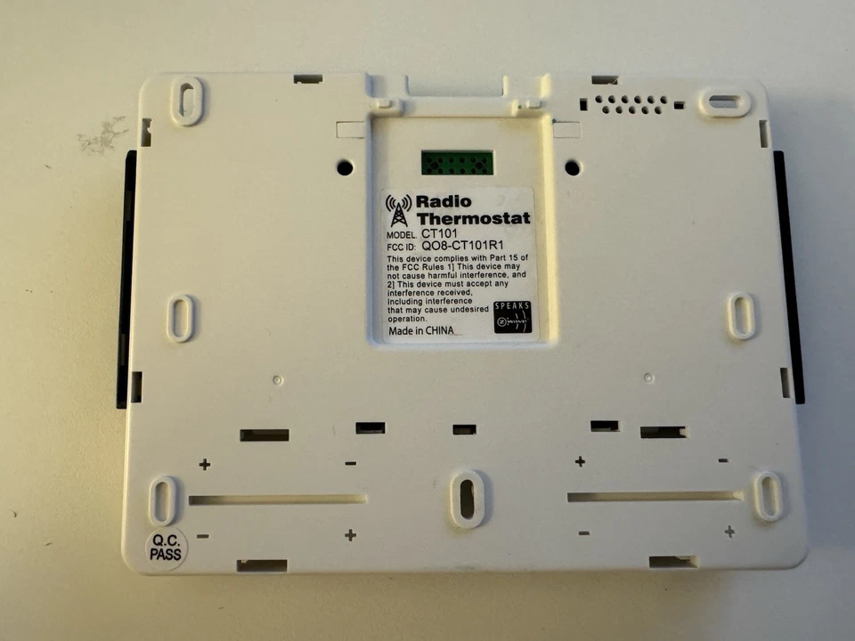 Z-Wave Radio Thermostat Control CT101  FCC ID Q08-CT101R1 Great Condition - Image 4 of 4