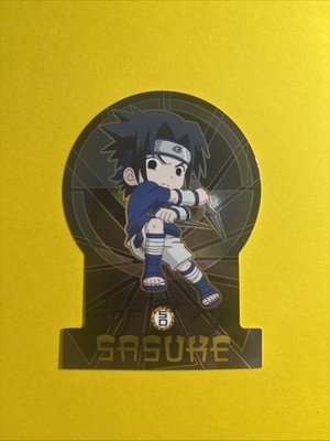 Carte Holo Naruto Ninja Ranks sd3 Panini Card CCG rare foil Sasuke 2002