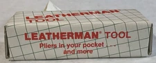 1985 Vintage Leatherman Pocket Survival Tool BOX & USER'S GUIDE/ NO POCKET KNIFE