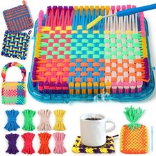 Weaving Loom Kit Toys, DIY Arts and Crafts for Kids and Adults, Ideal Gifts f...
