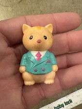 Vintage Takara Playmates Furry Families Cat Family Dad Father Cat Loose For Set