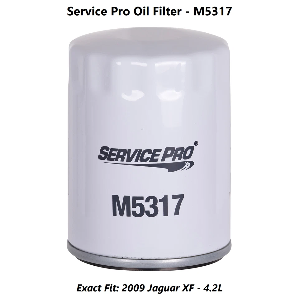 2009 Jaguar XF 4.2L Complete Oil, Air & Cabin Filter Kit (5W-30) - Imagem 3 de 4