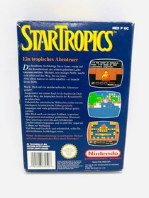 StarTropics Star Tropics Nintendo NES WITH BOX