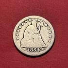 (1) Beautiful Antique 1854-O Seated Liberty Quarter CHOICE G-GOOD BETTER DATE