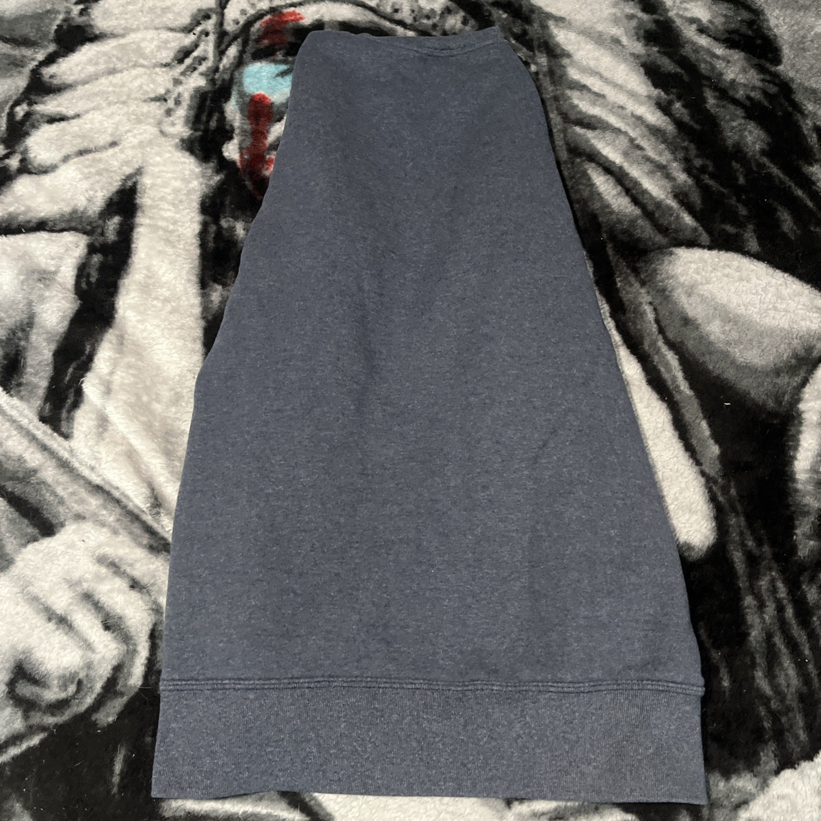 The North Face Pullover Sweater Mens Medium Blue Orange Crew Neck Sweatshirt thumbnail 2