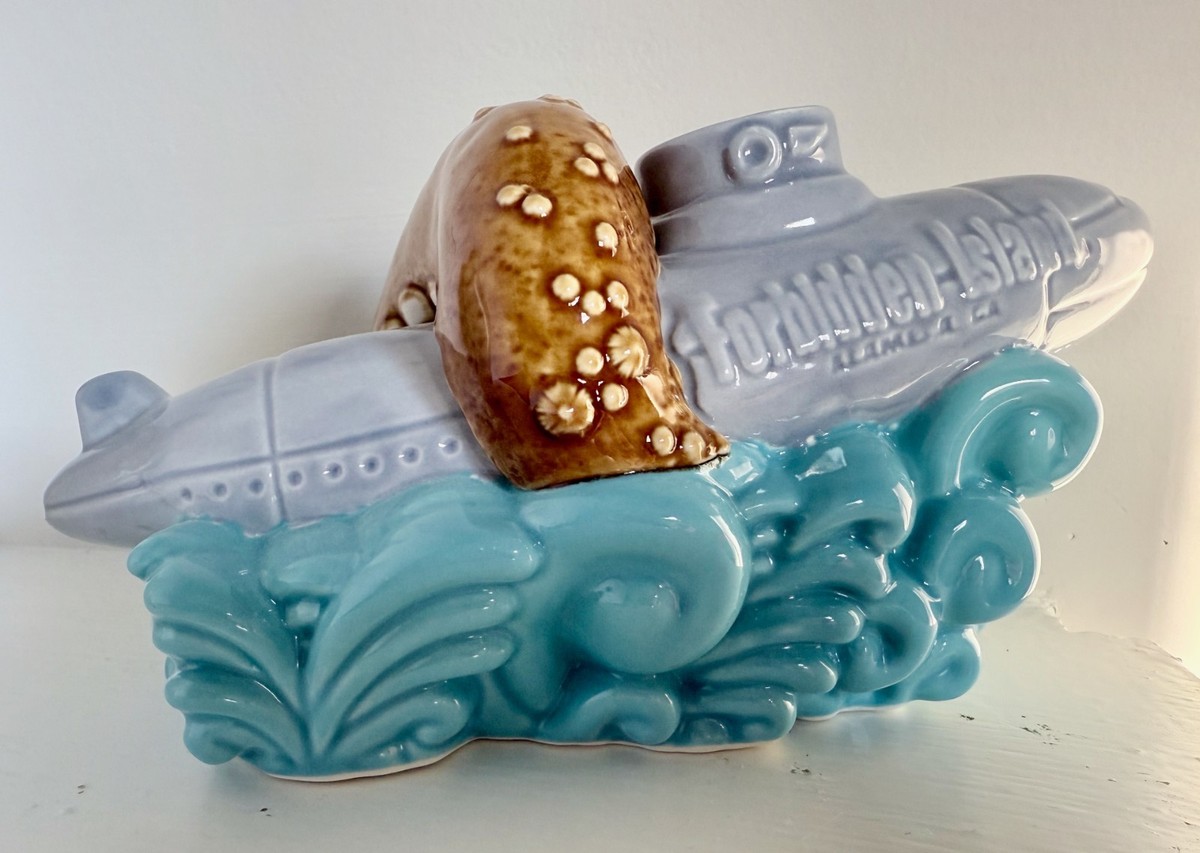 Doug Jine 船の彫刻 置物 84g Forbidden Submarine – Forbidden Island – Doug Horne Tiki mug LE | eBay