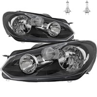 Scheinwerfer Set Satz FüR VW Golf VI 6 1K AJ5 Bj. 08-13 Inkl. Osram H7/H15 +