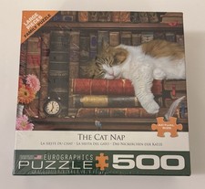 Eurographics The Cat Nap 500 Piece Jigsaw Puzzle NEW  SEALED