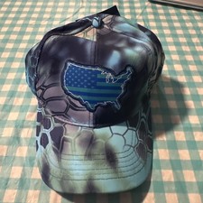 NWT Kryptek Adult Cap Size One Size Unites States Map Flag Patriotic
