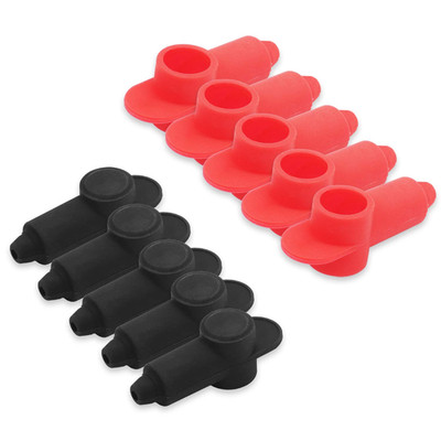10 Pack Silicone Terminal Covers for Alternator Battery Stud and Power Junction