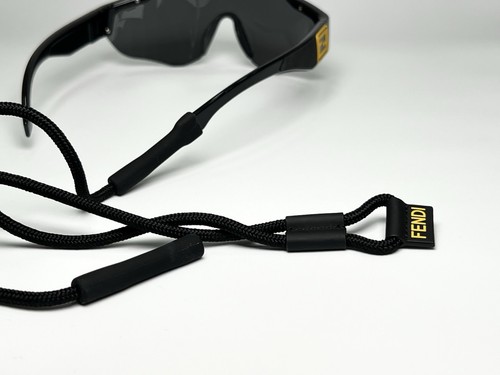 Brand New FENDI Sunglasses Shield FE40088U-Y 01A Black Rimless 141-135 Authentic - Picture 10 of 15