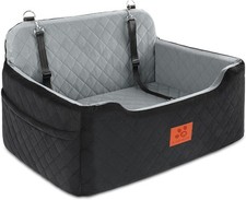 Dog Car Seat for Medium/Large Dogs, Pet Booster Seat for Under 50lbs or 2 Small