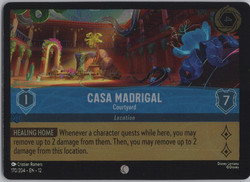 Casa Madrigal - Courtyard 170/204 Wilds Unknown Cold Foil Common