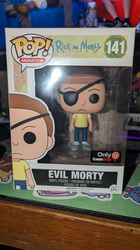 Funko Pop! Vinyl: Rick and Morty - Evil Morty -  GameStop Exclusive #141
