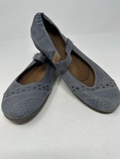 Taos Shoes Women Size 39 Blue Mary Jane