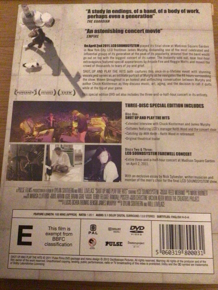 LCD Soundsystem - Shut up and play the hits dvd - Image 2 of 4
