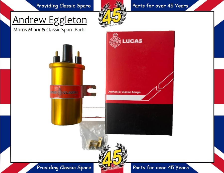 Lucas DLB105 12V Standard Gold Sports Ignition Coil Non Ballast