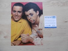 Tears For Fears autographs signed A4 magazine image ACOA