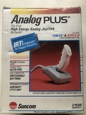 Suncom PLS007 Analog Plus High Energy Joystick for IBM PC Apple II Series