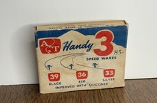 Vintage A T Handy 3 Speed Waxes 39 Black 36 Red 33 Silver Ski Wax