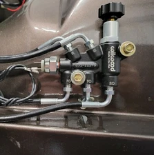 Datsun 240Z 280Z Wilwood Proportioning Valve Knob Type 3/8-24 IF Combo w/ switch