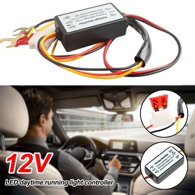 Auto LED Tagfahrlicht Automatik EIN /AUS Controller Modul DRL Relais Kit 12V