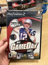 NFL GameDay 2003 (Sony PlayStation 2, PS2 2002) CIB Complete Black Label