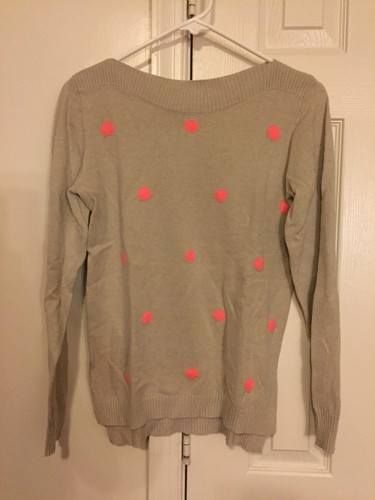 Girls Crazy 8 2015 Fall Dot Tunic Sweater Top sz XL (14) - Picture 2 of 6