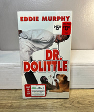 Dr. Dolittle - VHS 1998 - Brand New Sealed - Watermark Stamp - Eddie Murphy