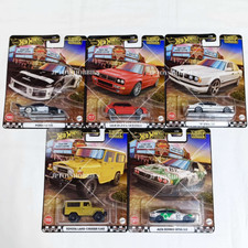 Hot Wheels Premium Boulevard Mix - Complete Set of 5, Porsche, BMW