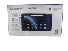 DIGILAND 8-INCH QUAD CORE TABLET -  NEW IN BO...
