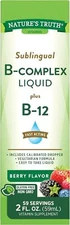 SM Nature's Truth Sublingual B Complex with B12 Berry Flavor - 2 oz (3 Pack)