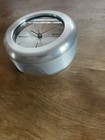 ZIRO Clock Brushed Aluminum BMW Desk Clock Minimal Post Modern 1980s Vintage MCM — photo 5