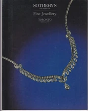 Sotheby's Fine Jewellery Toronto May 14, 1987  (Trade Paperback: Antiques, Jewel