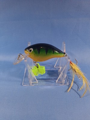 Rapala Diving up to 4' Rattln  Black/Green/ Yellow