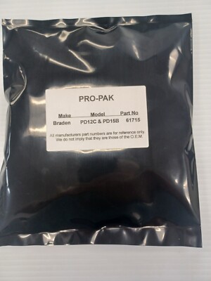 BRADEN  Model PD12C and PD15B Universal Seal Kit Number 61715