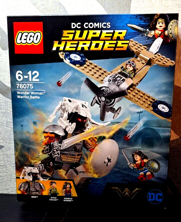 Lego DC Comics Super Heroes 76075 Wonder Woman In Action Chaos - New & OVP