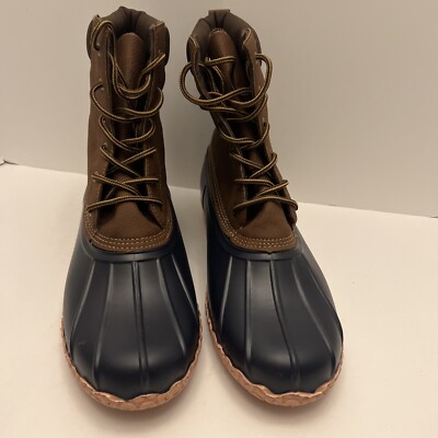 Weatherproof Vintage Men's Adam 11 Duck Boots Brown Size 12 M