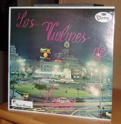 JULIO SANTOS Violin LOS VIOLINES DE LIMA Peruvian Música Criolla SEALED 1962 LP